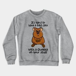 Happy Quokka Crewneck Sweatshirt